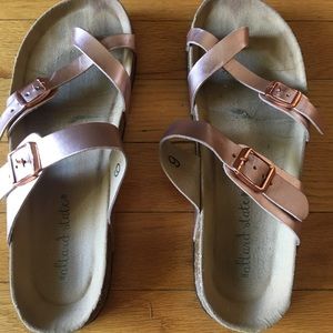 Altar’d State Rose Gold Birkenstock